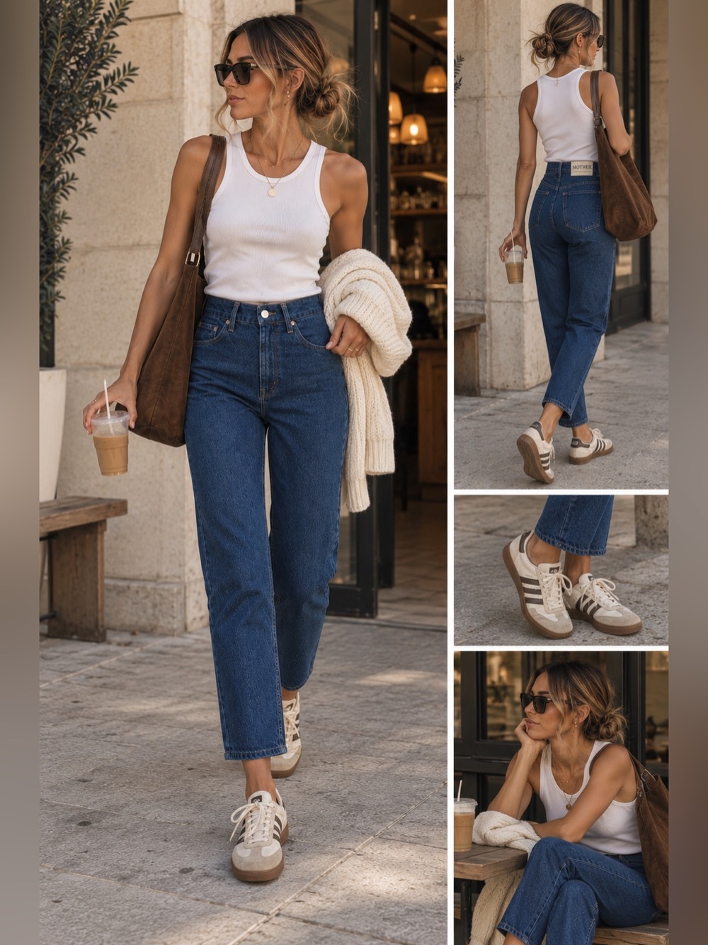 MOTHER Snacks! Twizzy Ankle Jeans High Rise Dark Wash Blue